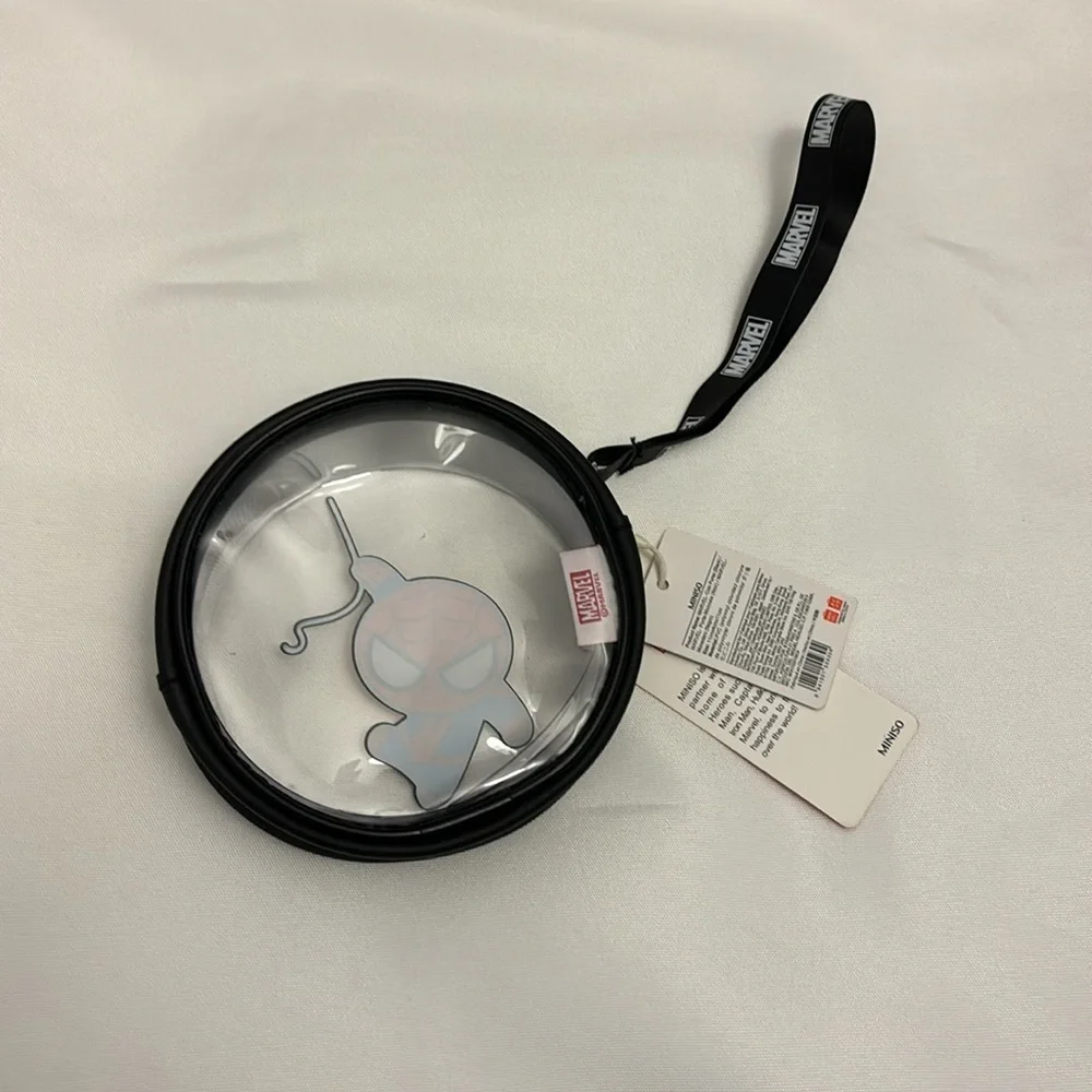 Miniso Marvel Spiderman Coin Purse Black